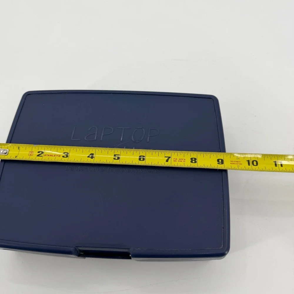 Laptop Lunches Bento Box Food Container Set Blue Red V2508 Made in USA